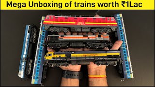 Absolutely Stunning Ho Indian Models Unboxing Wap 4 Wdg 4 Wdg 3A Wdp 4 Icf Coaches