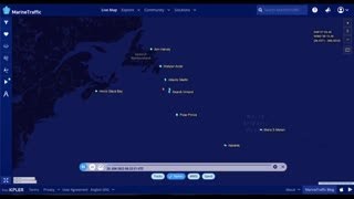 Vessels Movements Searching For The Submersible Near The Anic Wreck