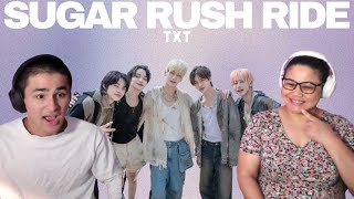 Txt Sugar Rush Ride Official Mv Dance Practice Reaction