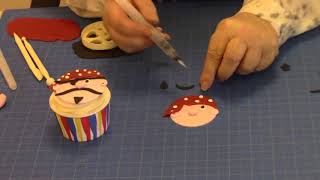 How to Make a Pirate Face Using the FMM Funny Faces and More Cutter