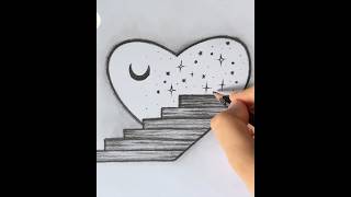Cute Satisfying Drawing❤️ #Drawing #Pencilsketch ##Satisfying #Art #Artvideo #Shorts