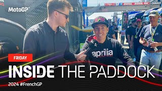 A Chat With Aleix & Herve And A Tour Around The Le Mans Paddock! | Inside The Paddock-2024 #Frenchgp