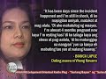 WATCH : Bianca Lapuz defends Ex -Husband Vhong Navarro