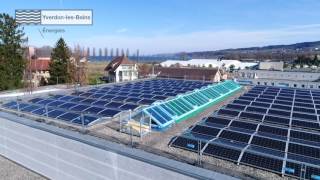 SWISS-FLY | Centrale photovoltaïque de la Marive | Yverdon-les-Bains | Boris Bron