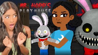 This Cute Bunny... Is Actually Terrifying Mr. Hopps Playhouse The Toybox All Endings