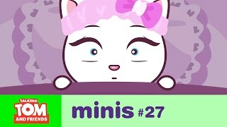 Talking Tom & Friends Minis - Angela Cant Sleep Episode 27
