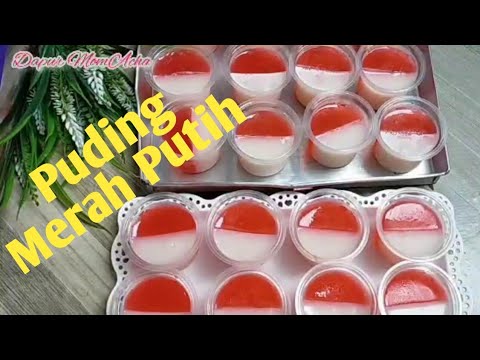 RESEP PUDING MERAH PUTIH @DapurMomAcha