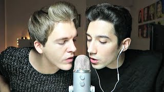 ASMR ? 2 Boys 1 Mic ? Intense Ear Eating (Eargasm)