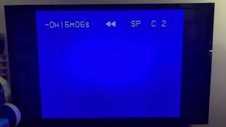 Rewinding A Vhs Tape