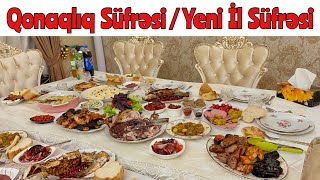 Qonaqlıq Süfrəsi Yeni Il Süfrəsi Bayram Süfrəsi Yeni Il Yeməkləri Süfrə Dekoru Süfrə Bəzəyi