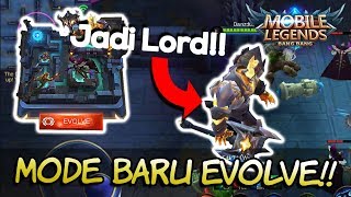 NEW MODE EVOLVE DI ORIGINAL SERVER, BISA JADI LORD!! - MOBILE LEGENDS INDONESIA