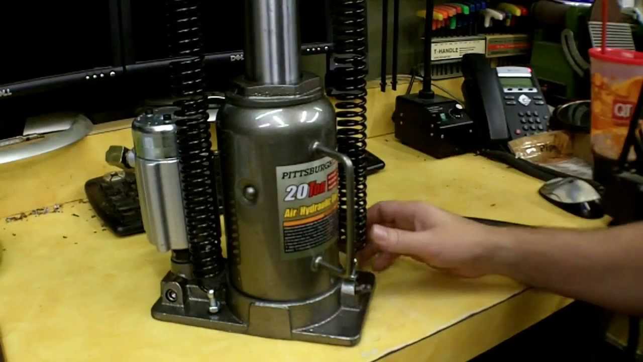 Harbor Freight Air/Over Hydraulic Bottle Jack Review Item