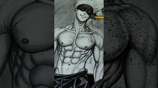 Gojo Cool Pose Drawing Jujutsu Kaisen Anime