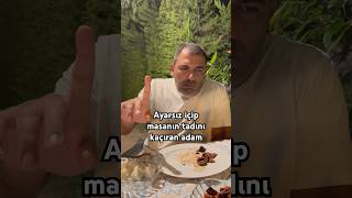 Ayarsız Içip Masanın Tadını Kaçıran Adam