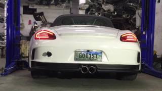 Porsche Boxster catback exhaust system (DRIFT XAUST)