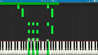 Spongebob Squarepants Theme Song - Piano Tutorial