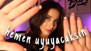 😴 YÜZÜNLE İLGİLENİYORUM 💤  YÜZÜNE MASAJ YAPIYORUM ASMR TÜRKÇE