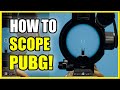 How to USE SCOPES & ZOOM in PUBG (ADS)(PS4, PS5 & Xbox)