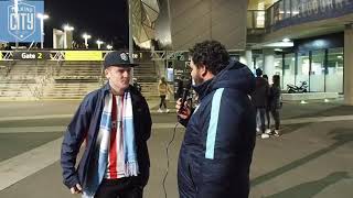 Fan interviews Melbourne City v Newcastle Jets round 6