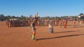 Festa Jawari É Uma Dança Tradicional Para Os Povos Indígenas Do Alto Xingu