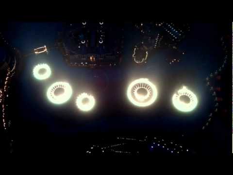 Dubai Fountains Water Dance From Top of Burj Khalifa.wmv