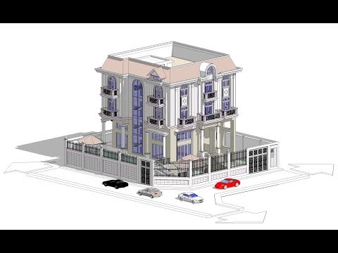 Revit KT Export model 3Ds Max sang Family Revit không bị nét thừa