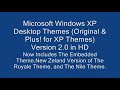 Windows XP Desktop Themes (Original & Plus!) Start-Up & Shutdown Sounds V2