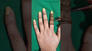 Easy Bell Mehndi Design