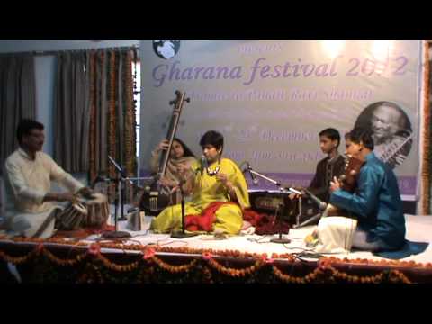 Gharana Festival 2012 by Tanuja Nafde on vocal