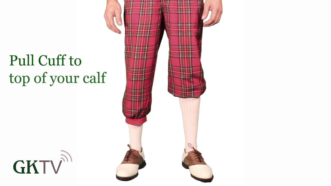How To Wear Your Royal Stewart Golf Knickers