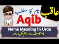 Aqib Name Meaning in Urdu & Hindi | Aqib Naam Ka Matlab Kya Hota Hai | Urdusy