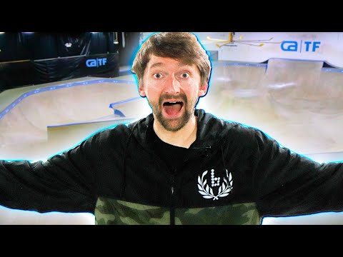 WORLD'S FIRST OLYMPIC SKATEPARK!?!