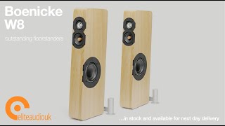 Boenicke W8: Outstanding Floorstanding Loudspeakers