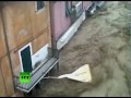 Video: Mud rivers flow as flash floods hit Italy