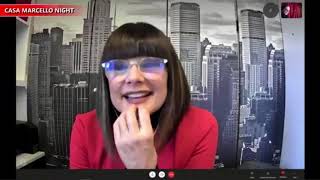 Silvia Mezzanotte a Casa Marcello Night 23 ott 2020