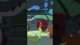 Funny Cartoon Zig & Sharko Carrot Lover