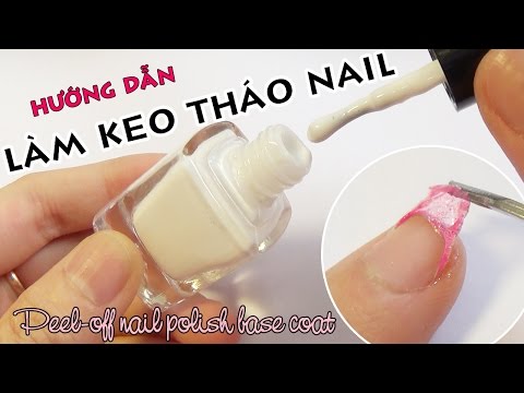 DIY NAIL | REVIEW Thử làm keo tháo nail lột viền móng & lột sơn móng