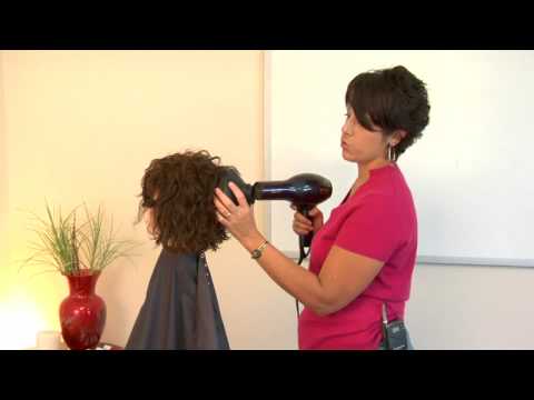Hair Care & Treatments : How to Use a Diffuser on Curly Hair