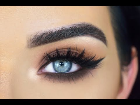 EASY Brown Smokey Everyday Eye Makeup Tutorial | Safari Palette - YouTube
