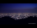 [HD]生駒山 なるかわ園地からの大阪夜景 - Night View from Mt.Ikoma Osaka Japan