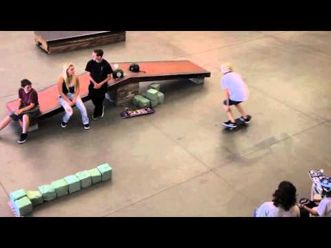 Long Ollie Skateboarding Contest