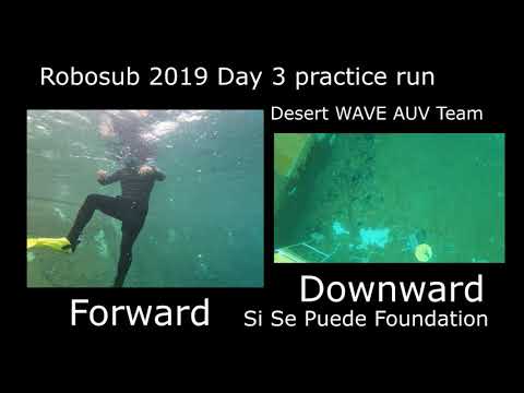 Day 3 practice run Robosub 2019 version 2
