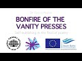 David Prater: Bonfire of the Vanity Presses - Self-publishing in the field of poetry