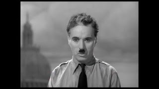 Чарли Чаплин в роли Гитлера
