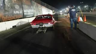 Kitterman's 68 Drag Nova at Irwindale running 5.10