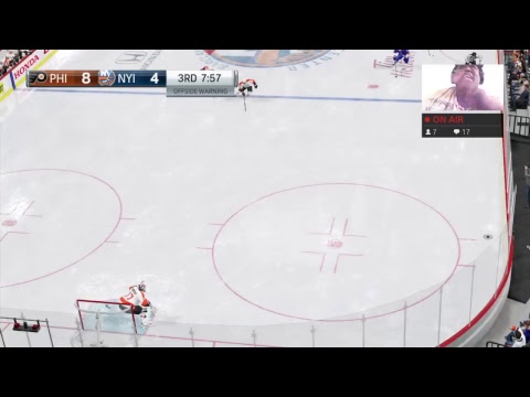 GAME 34 PHILADELPHIA FLYERS AT NEW YORK ISLANDERS THE NHL SEASON 3 2018