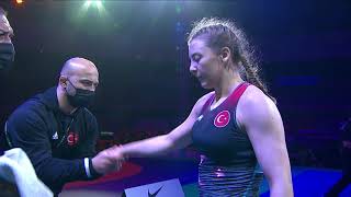 Bronze Ww - 59 Kg K. Zelenykh Ukr V. E. Yanik Tur