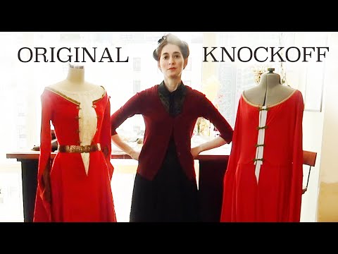 Buying a Knockoff of My Own Dress: An Educated Roast (actual fire used for Scientific Purposes)