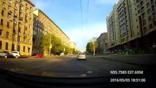 Видео Поездка по Москве и окрестностям в течение дня 05-06/05/2016 (timelapse 4x) от Magistrserega, 1-й переулок Измайловского зверинца, Москва, Россия