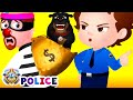 ChuChu TV Police - Saving The Kids Money : Bank Robbery Episode - Fun Stories for Children